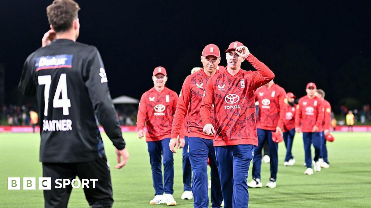 England Leads New Zealand Series, 3rd T20I Rain-Halted at Eden Park