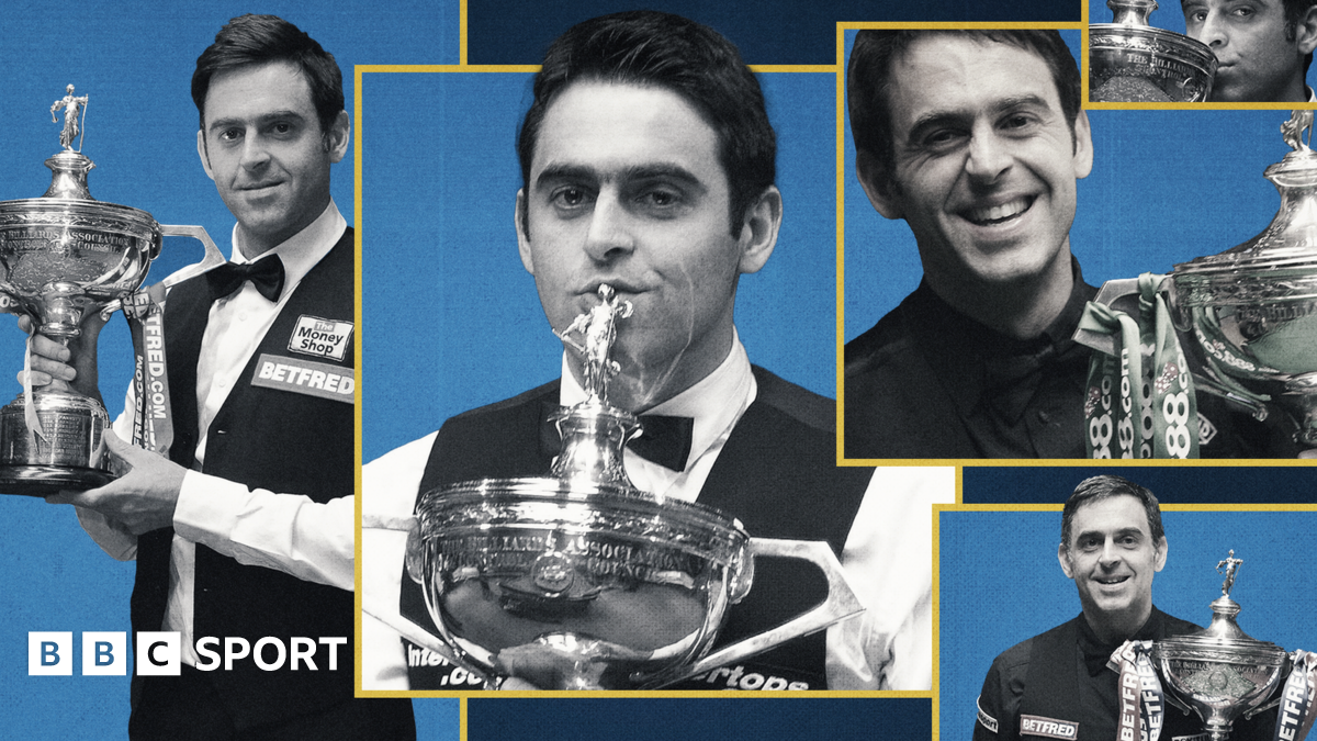 World Snooker Championship 2024: Ronnie O'Sullivan chases record eighth Motiv 
