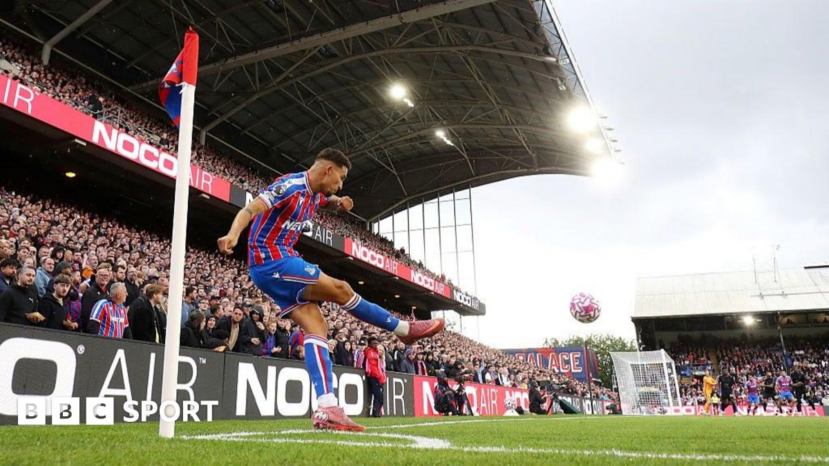 Why do Crystal Palace have triangular corner flags?
