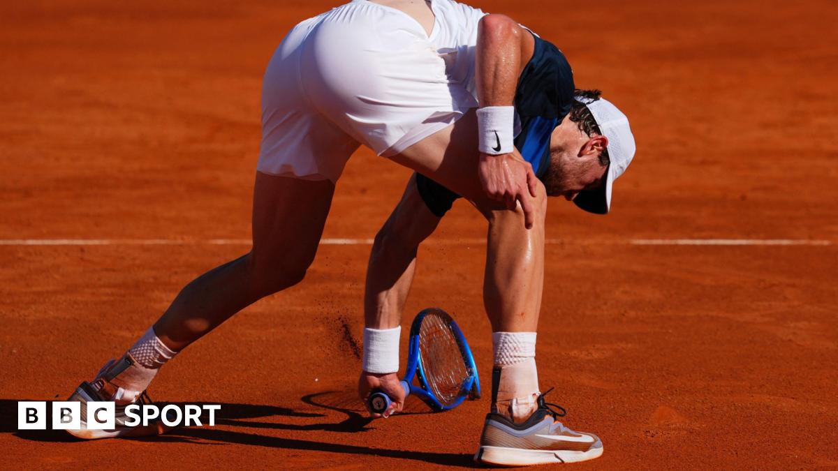 Draper smashes racquet during hard-fought Rome win