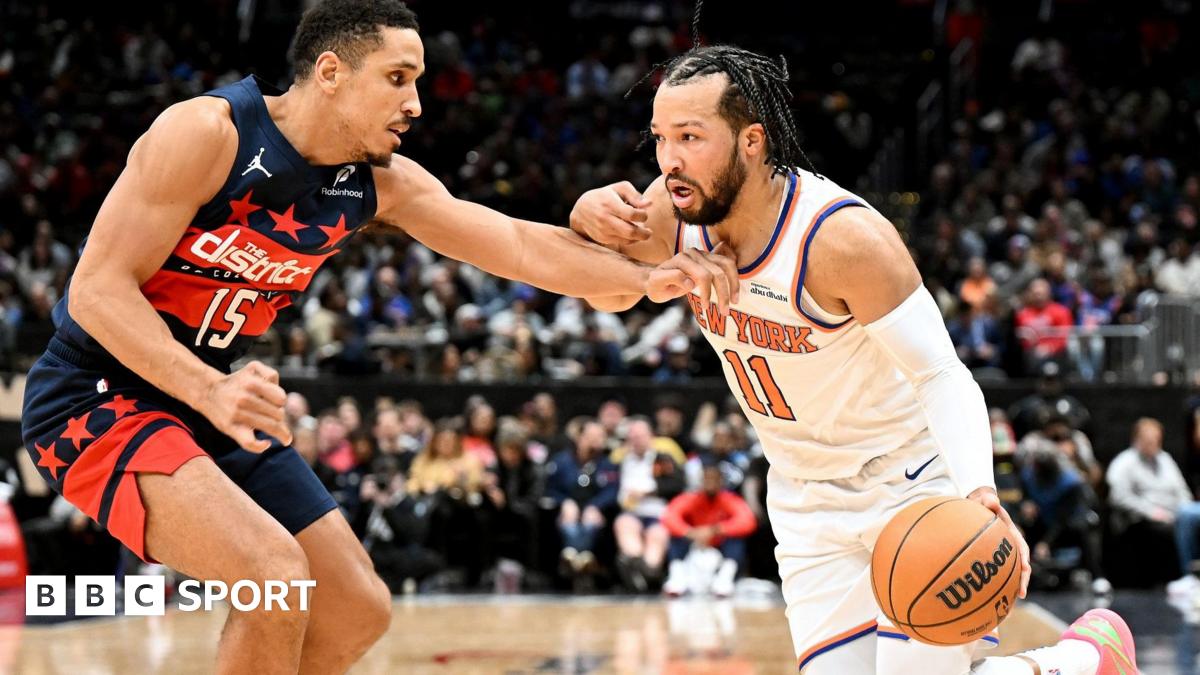 NBA: Jalen Brunson helps New York Knicks beat Washington Wizards