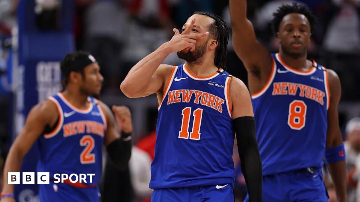 NBA play-offs: New York Knicks beat Detroit Pistons