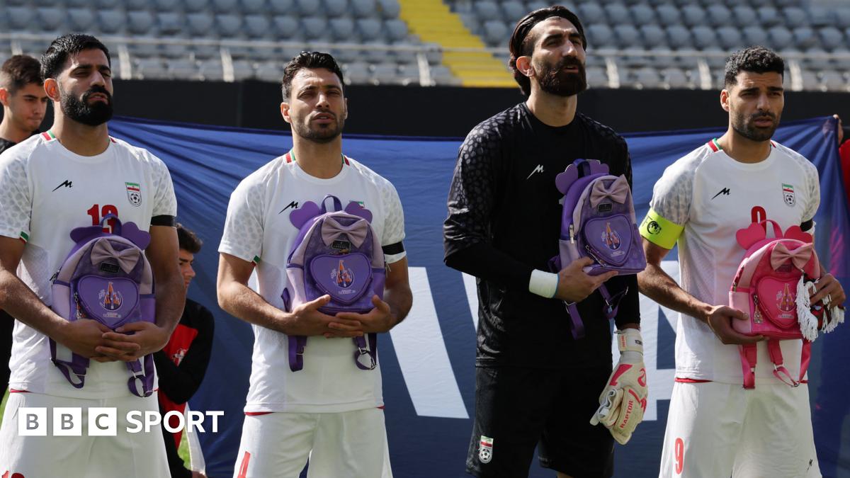 Iran national football team protests against deadly attack on primary school