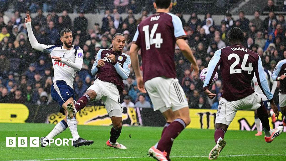 Tottenham 1-2 Aston Villa: Spurs punished as poor home run continues - BBC