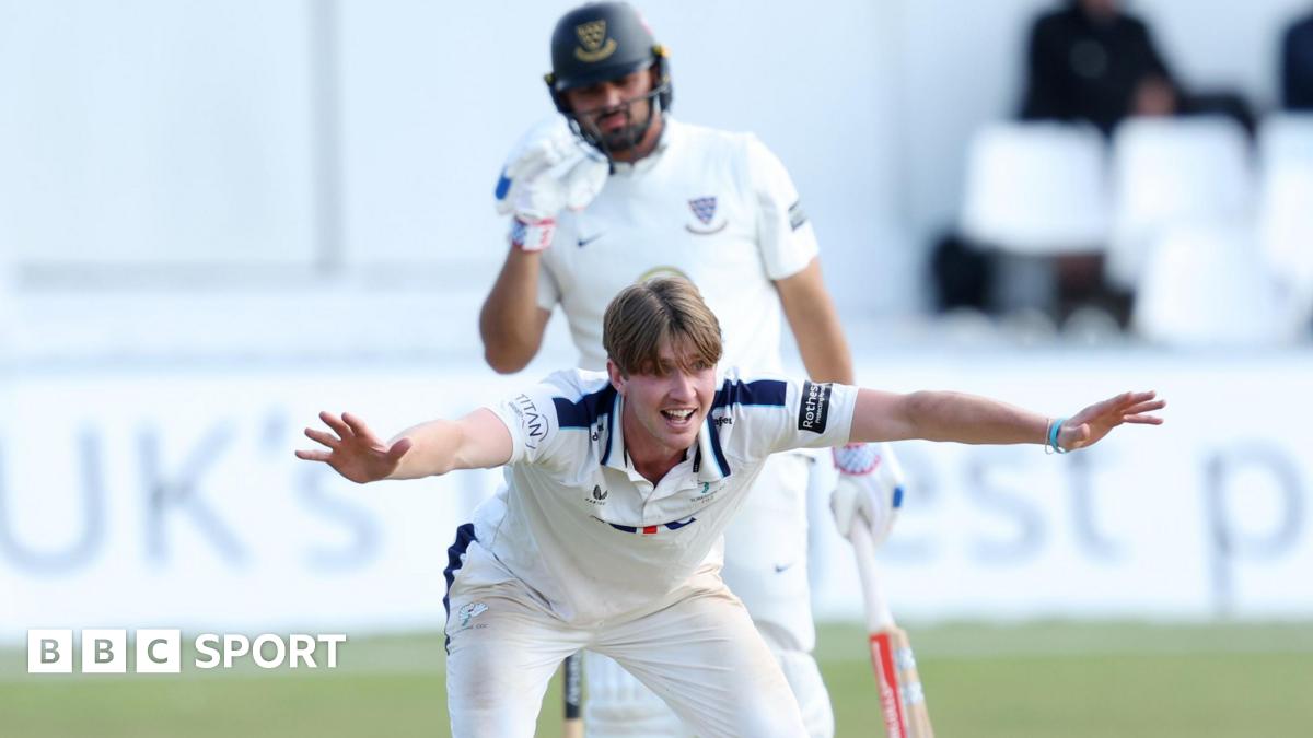 County Championship: Yorkshire held up by Sussex pair