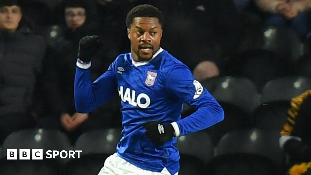 Chuba Akpom: Loan striker relieved to score first Ipswich goal