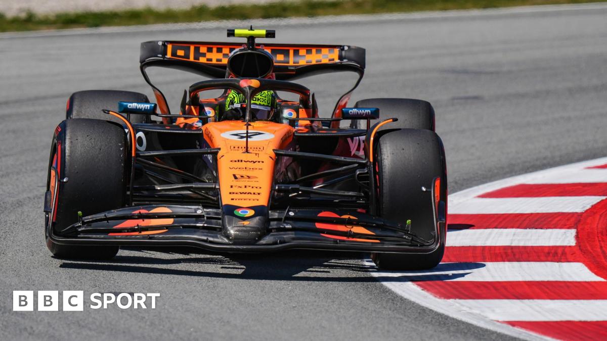 Spanish Grand Prix 2025: Lando Norris tops first practice in Barcelona