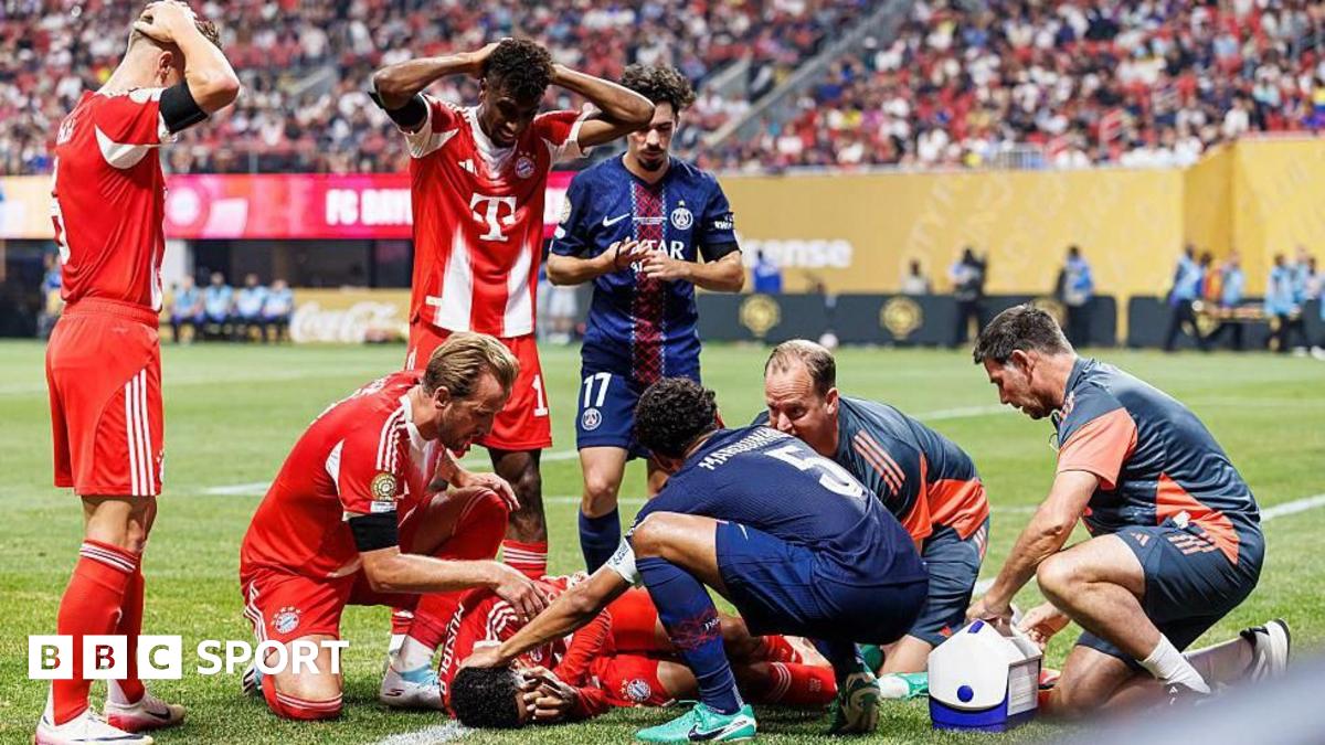 'Hopefully not as bad as it looks' - Musiala 'in hospital' after ankle injury