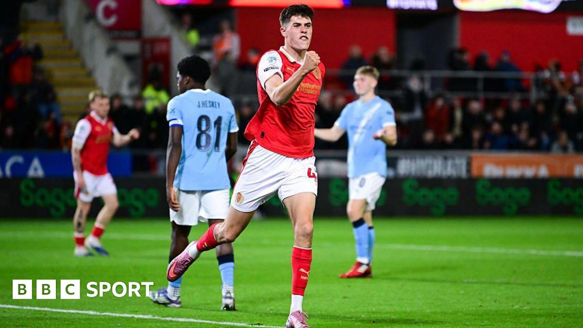 Four-goal Rotherham floor Man City in EFL Trophy