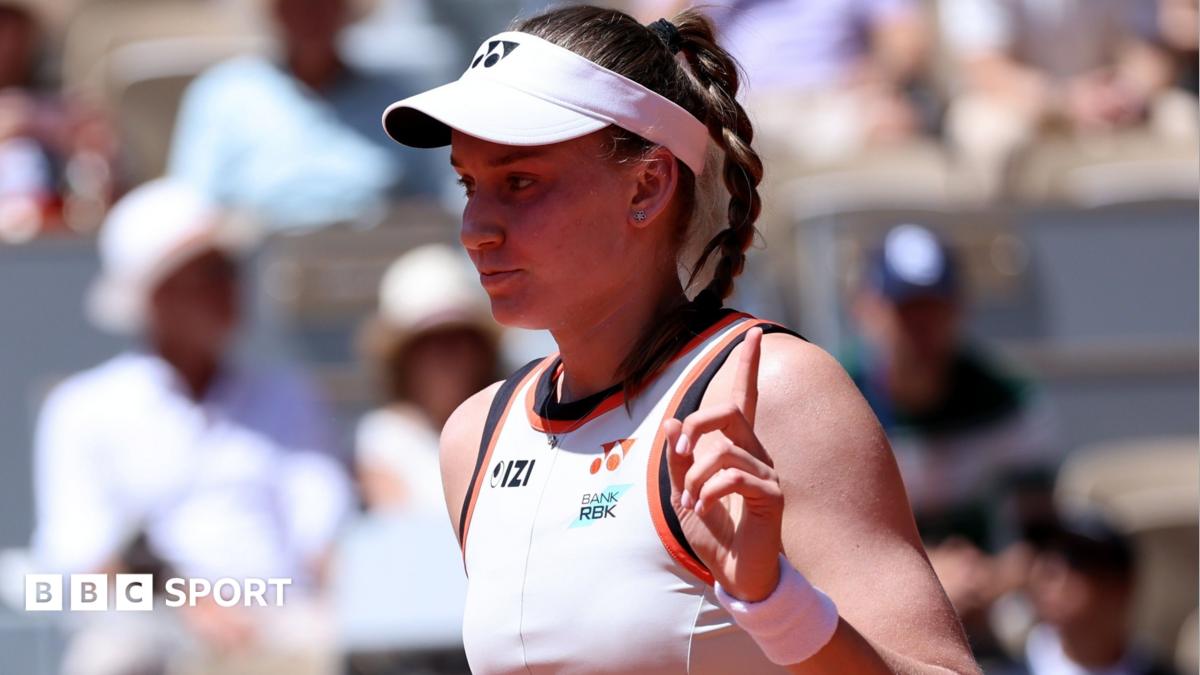 French Open 2026 LIVE: Elena Rybakina vs Veronika Erjavec, Stan ...