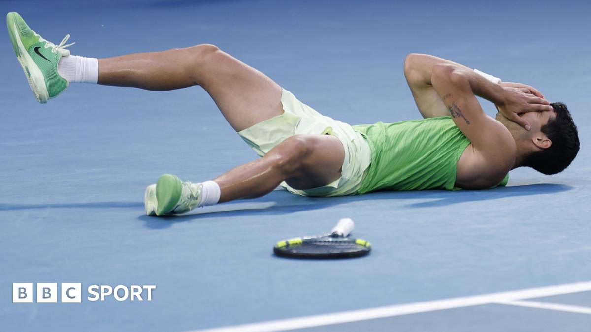 Cramping Alcaraz beats Zverev in epic to reach final