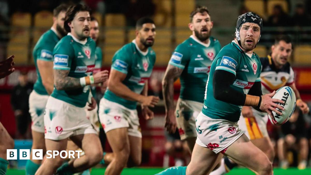 Five first-half tries help St Helens past Toulouse