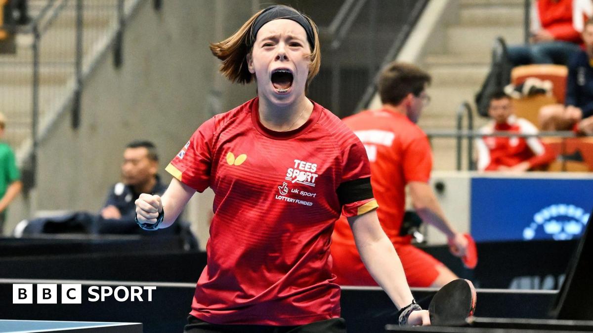 Twomey wins second European para table tennis gold