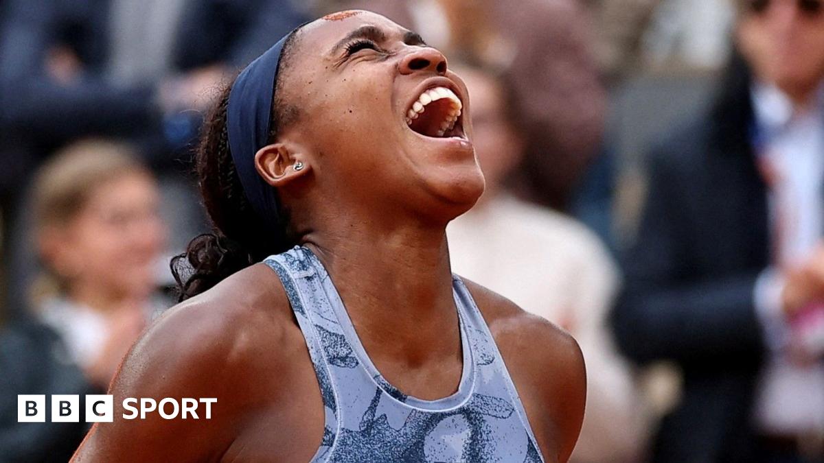 'Nobody is mentally stronger' - how Gauff went from tears of pain to joy in Paris