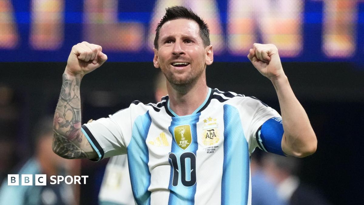 مونديال 2026: ليونيل ميسي يستعد للقاء الأول مع إنجلترا مونديال 2026: ليونيل ميسي يستعد للقاء الأول مع إنجلترا