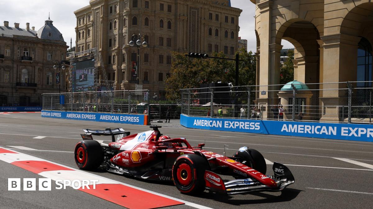 F1 practice LIVE: Azerbaijan Grand Prix 2025 times, results and radio from Baku
