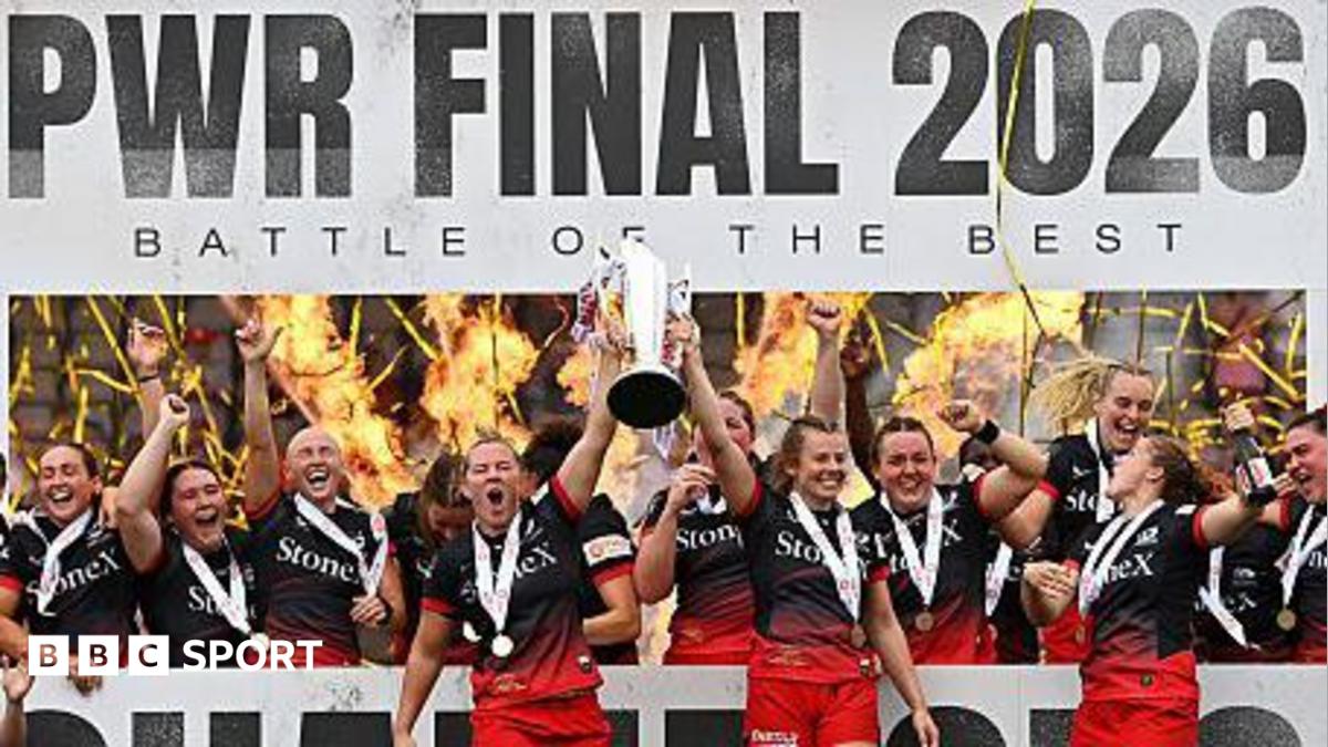 Saracens win record fourth English title with 52-14 demolition of Trailfinders