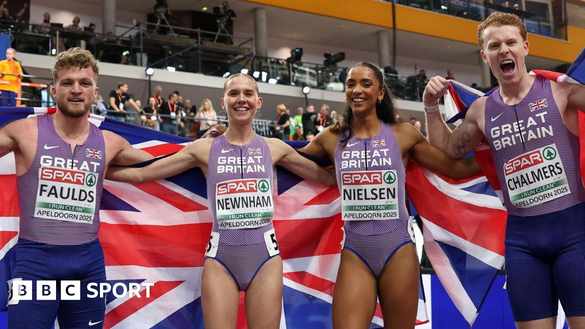 Kejuaraan Indoor Atletik Eropa: GB Win Mixed 4x400m Relay Bronze As Femke Bol mendapatkan emas untuk tuan rumah