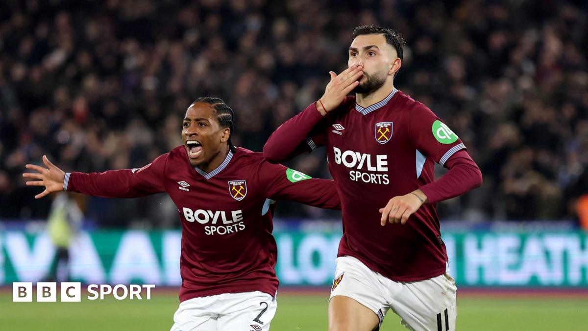 West Ham 2-1 (aet) QPR: Valentin ‘Taty’ Castellanos scores first goal as Hammers edge through in extra time   BBC