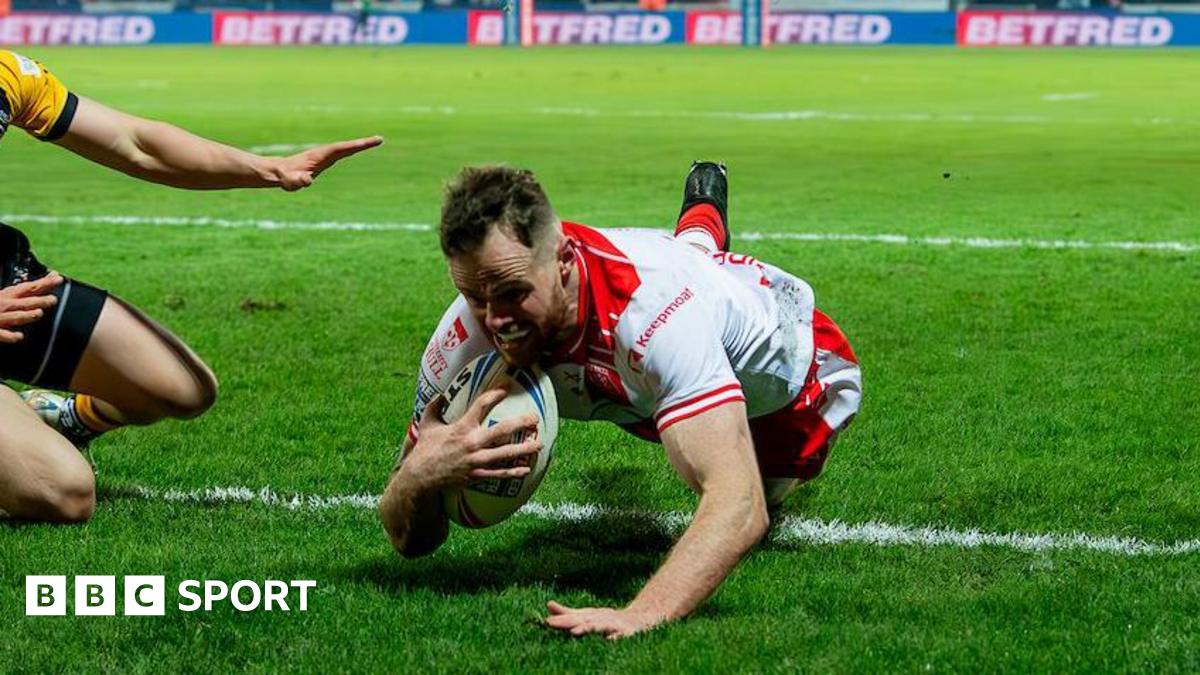 Liga Super: Hull KR 19-18 Castleford Tigers