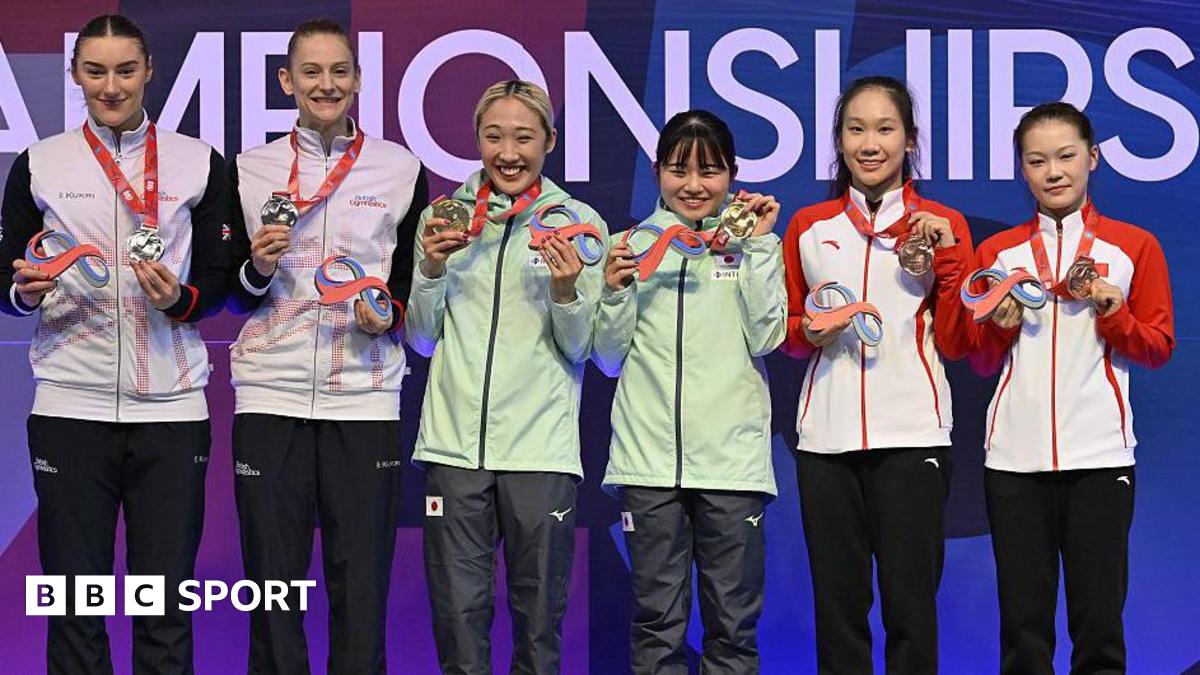 Olympic Trampolining Champion Page Among Medals At Worlds