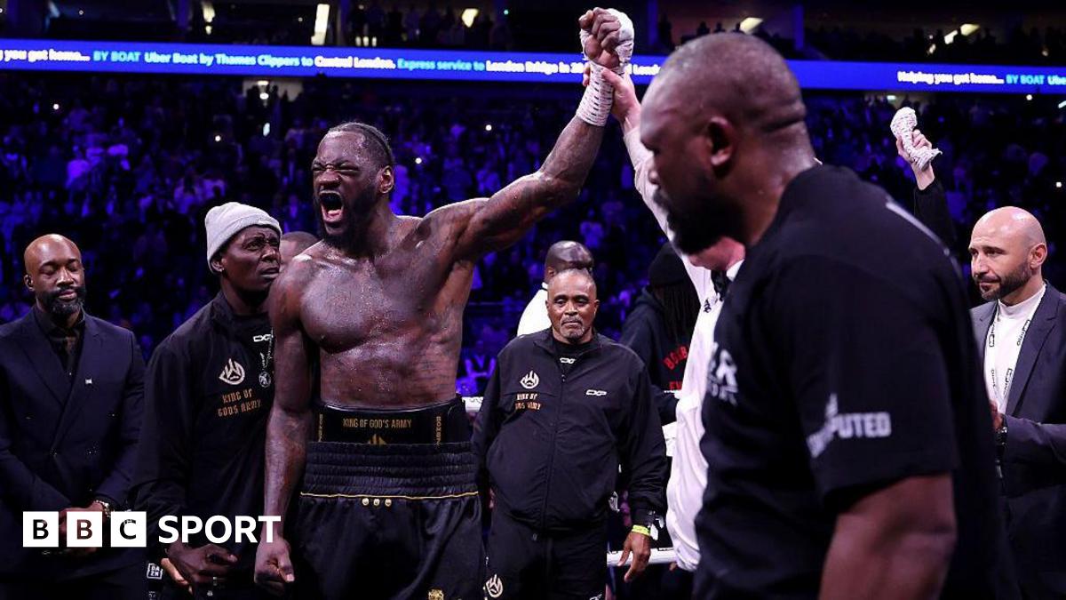 Chisora vs Wilder: Derek Chisora es vencido por Deontay Wilder en una pelea salvaje