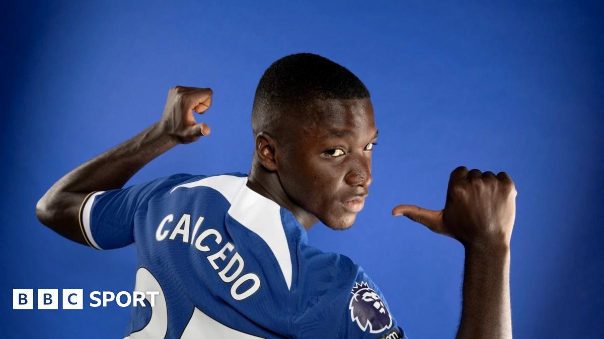 Chelsea: Moises Caicedo takes famous shirt number - BBC Sport