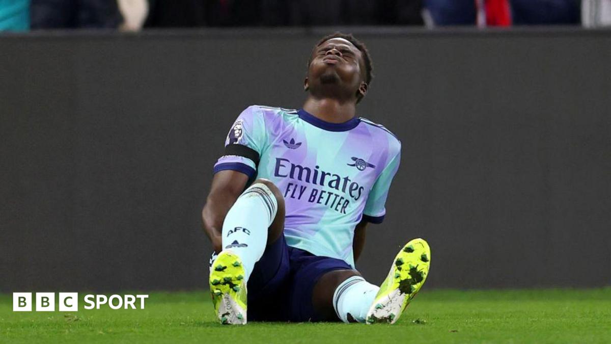 Saka Arsenal news: 'Frustrating year with injuries' - Saka - BBC Sport