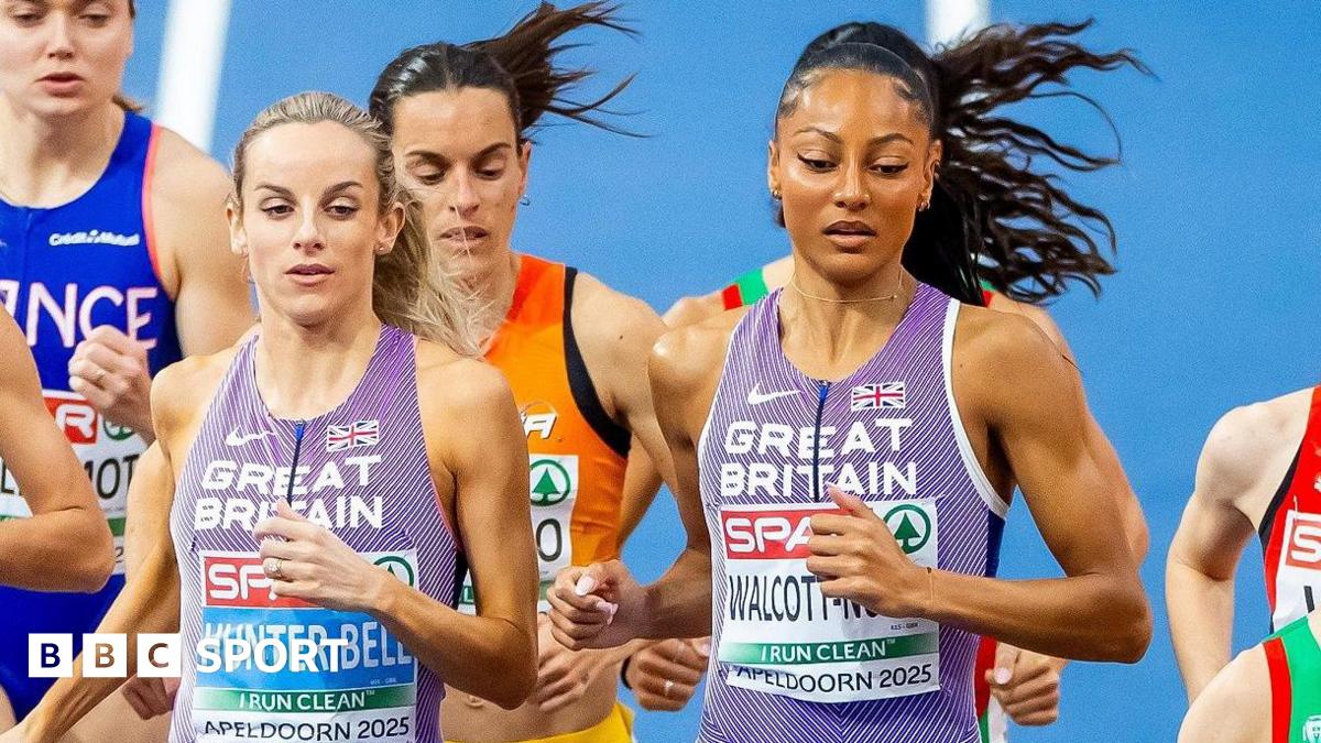 Kejuaraan Indoor Atletik Eropa: Revee Walcott-Nolan GB memenangkan perunggu 1500m saat Georgia Hunter Bell ketinggalan