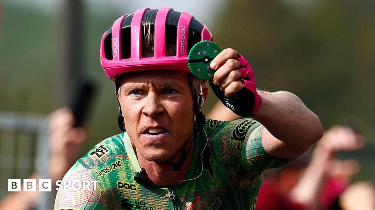 'That's for my son' - Valgren wins Giro stage 17 with surprise attack