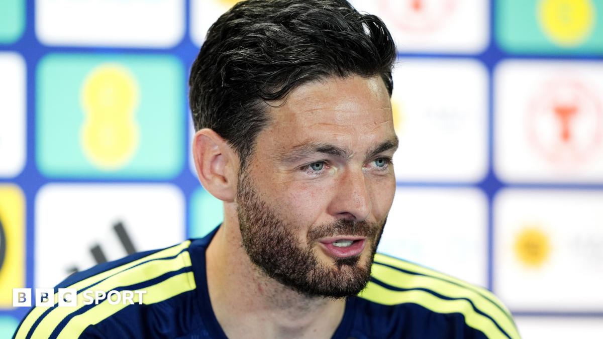 Scotland's Gordon - oldest player at 2026 World Cup - speaks at news conference