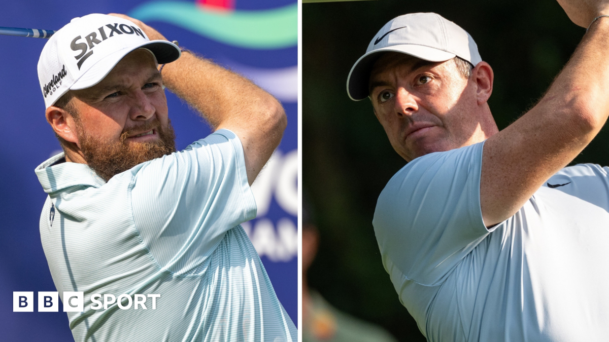 McIlroy trails Lowry after leaving driver out of bag
