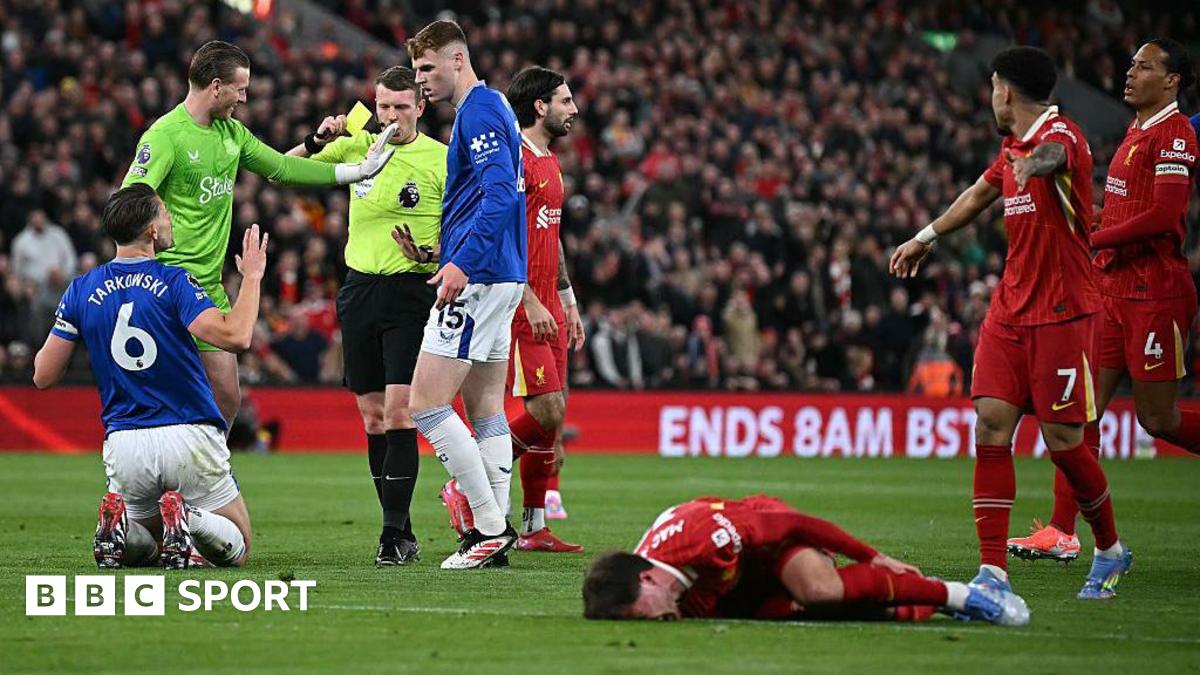 Liverpool 1-0 Everton: Was James Tarkowski just ‘reckless’ or using ‘excessive force’?  www.bbc.com