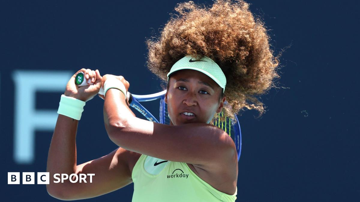 Miami Open: Naomi Osaka beats Yuliia Starodubtseva in three sets thumbnail