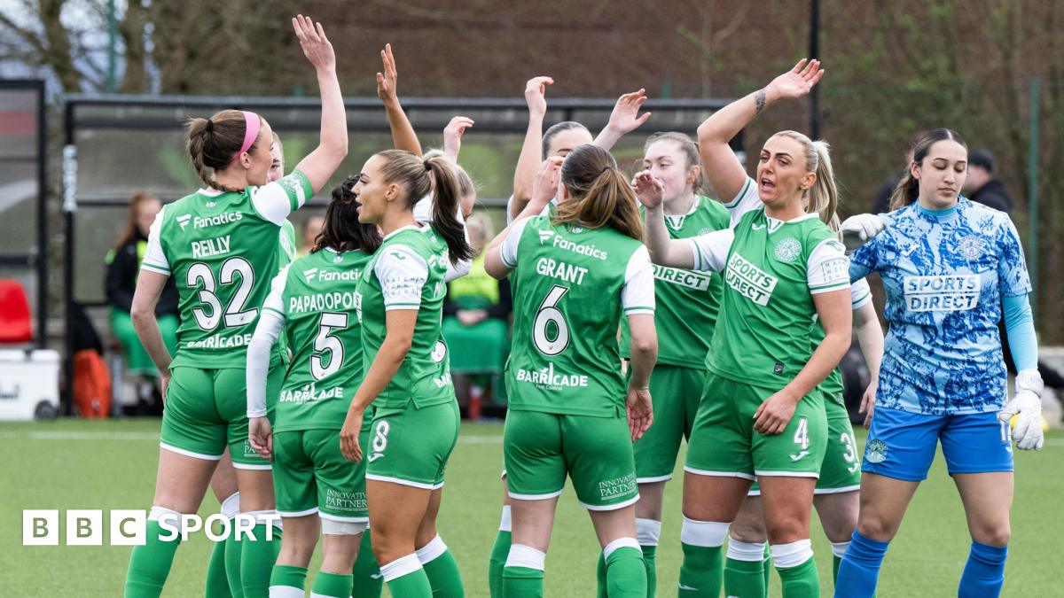 Hibs 'back where they belong' in SWPL Cup final