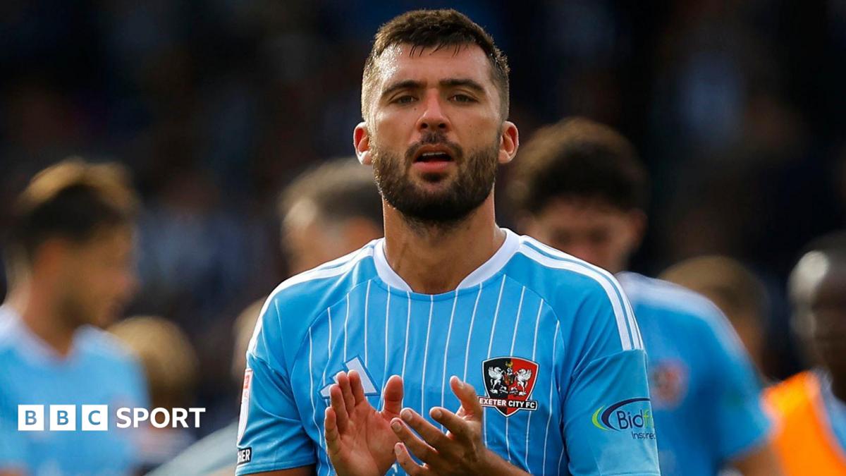 Reece Cole: Exeter City midfielder appreciates leadership role in young side