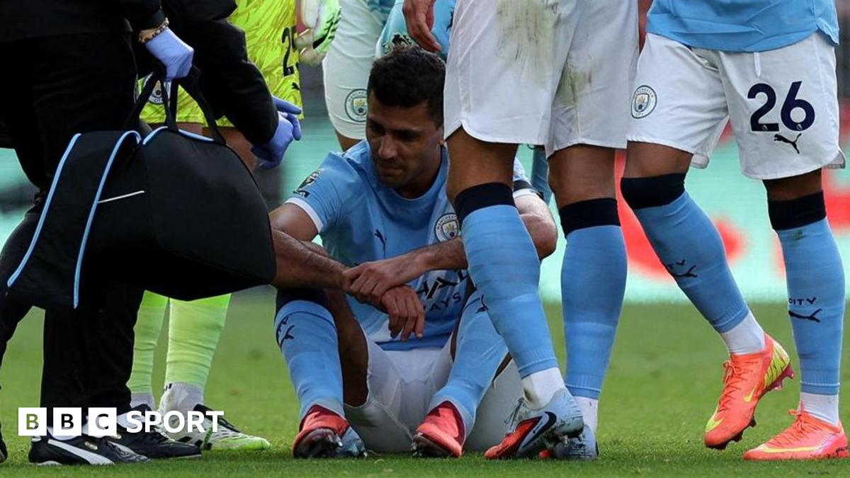 Guardiola unsure when Rodri will return from injury
