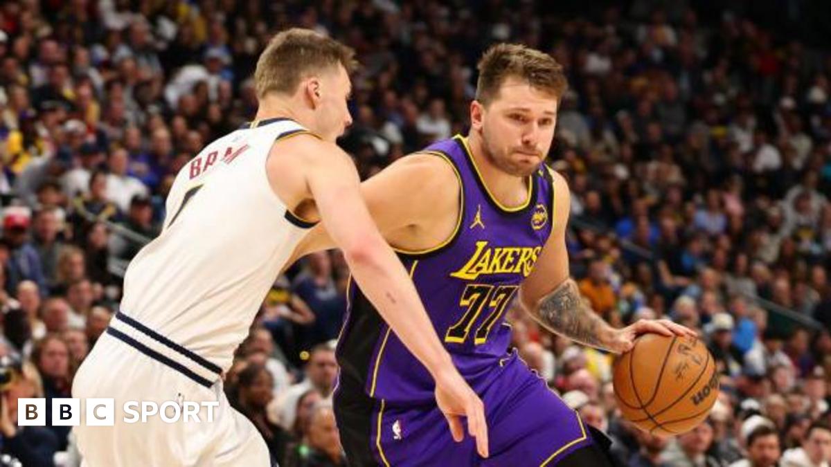 NBA results: Doncic stars as LA Lakers end Denver Nuggets’ winning run