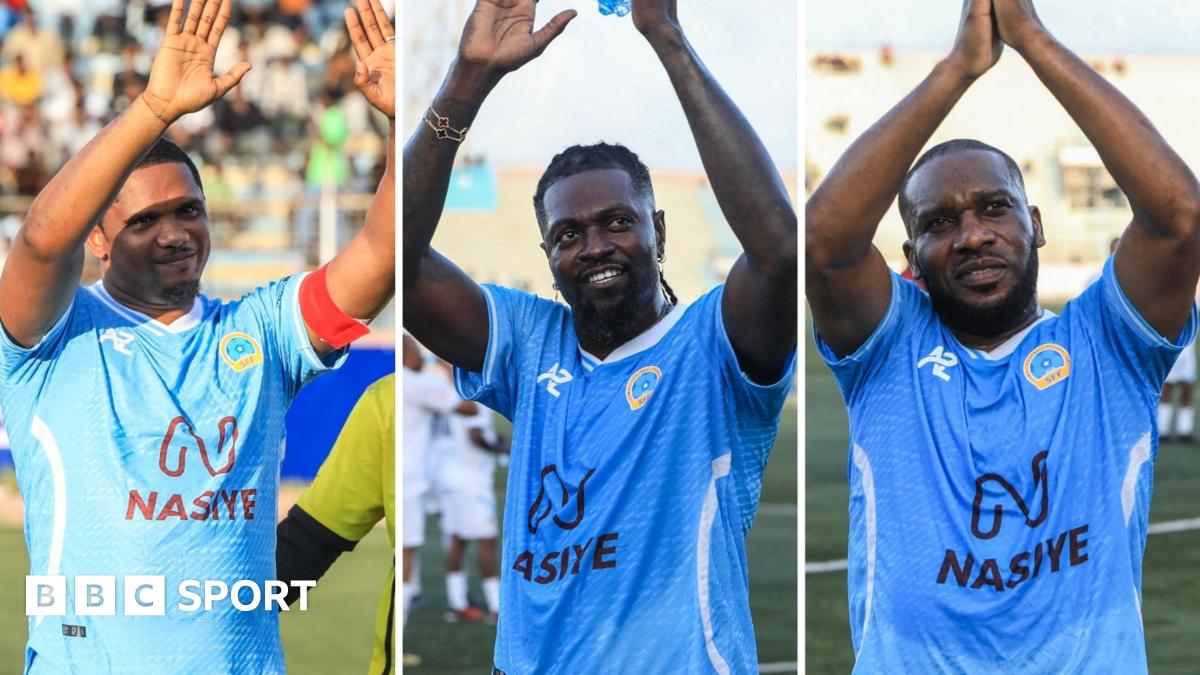 African Legends Lead Historic 8–4 Football Win in Mogadishu