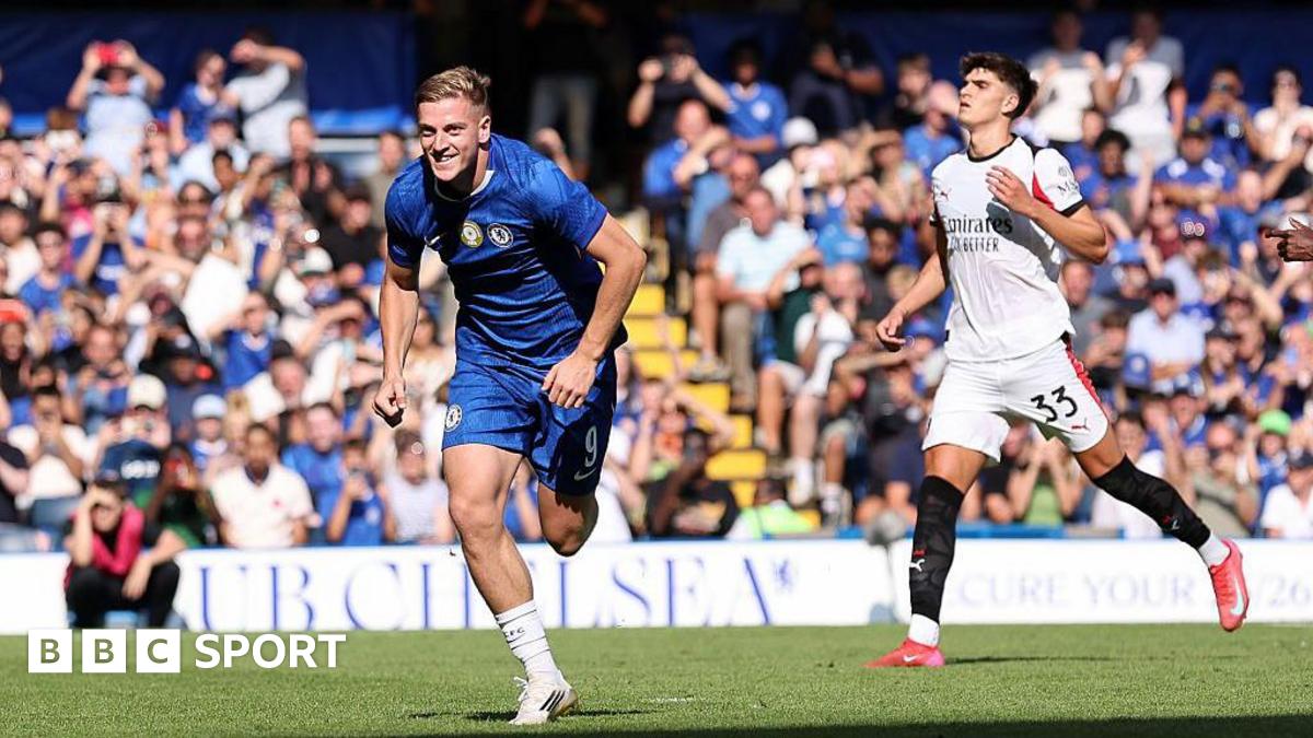 Chelsea Defeat Ten-Man AC Milan 4-1 in Pre-Season Finale
