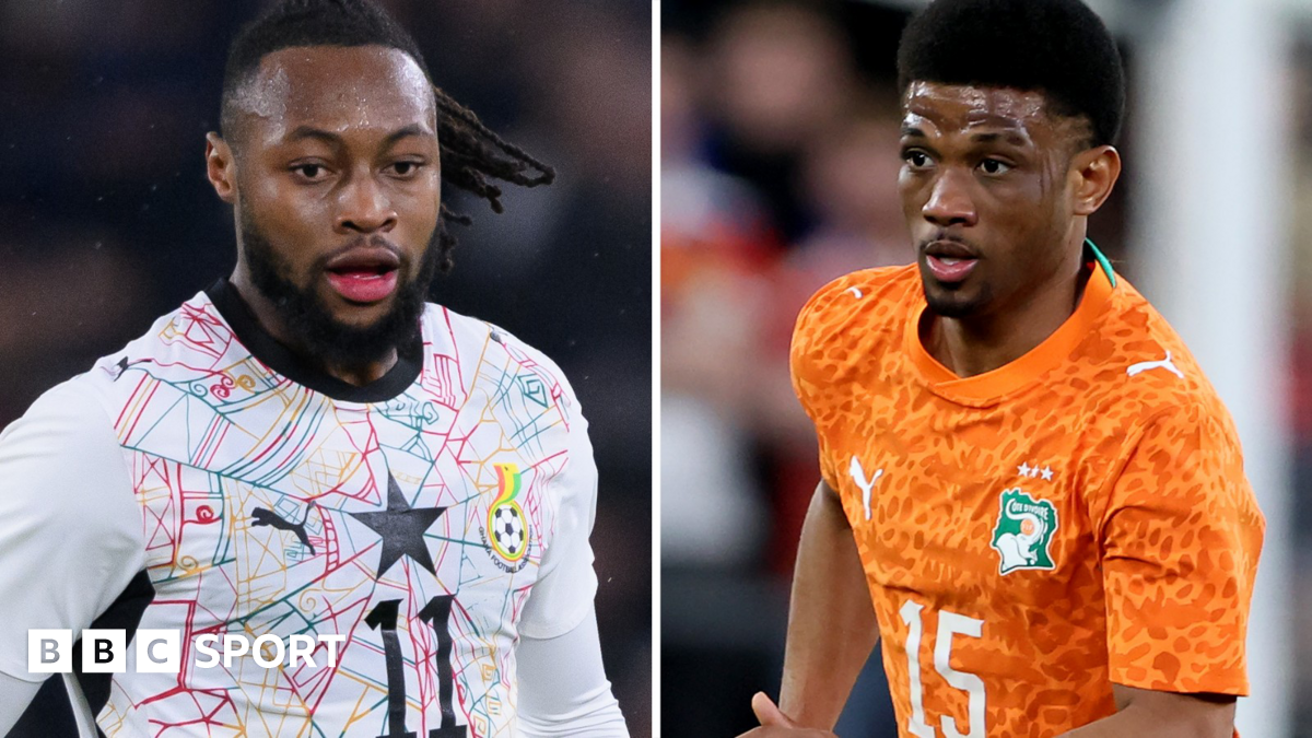 Ghana to face Ivory Coast in Afcon 2027 qualifying