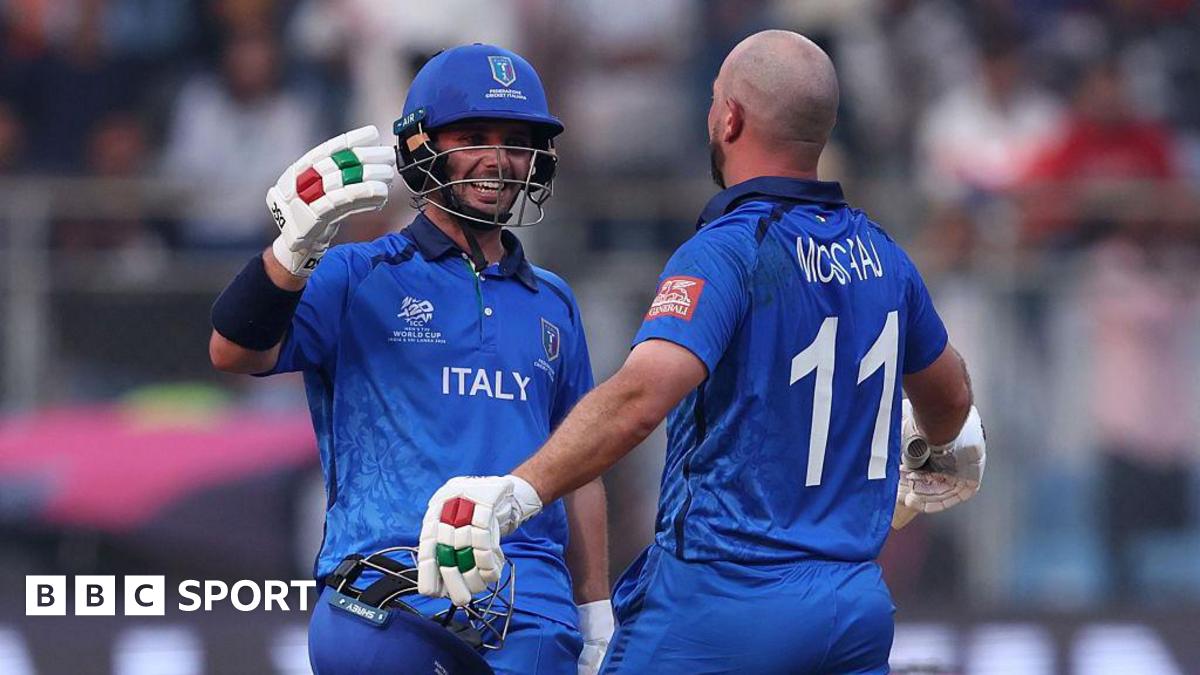 Italy beat Nepal to claim first-ever T20 World Cup win