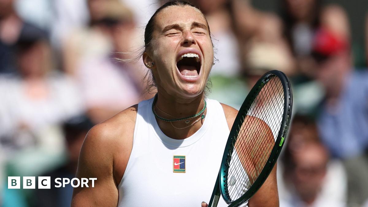Wimbledon 2025 results: Aryna Sabalenka survives almighty scare to beat Laura Siegemund and reach semi-finals thumbnail