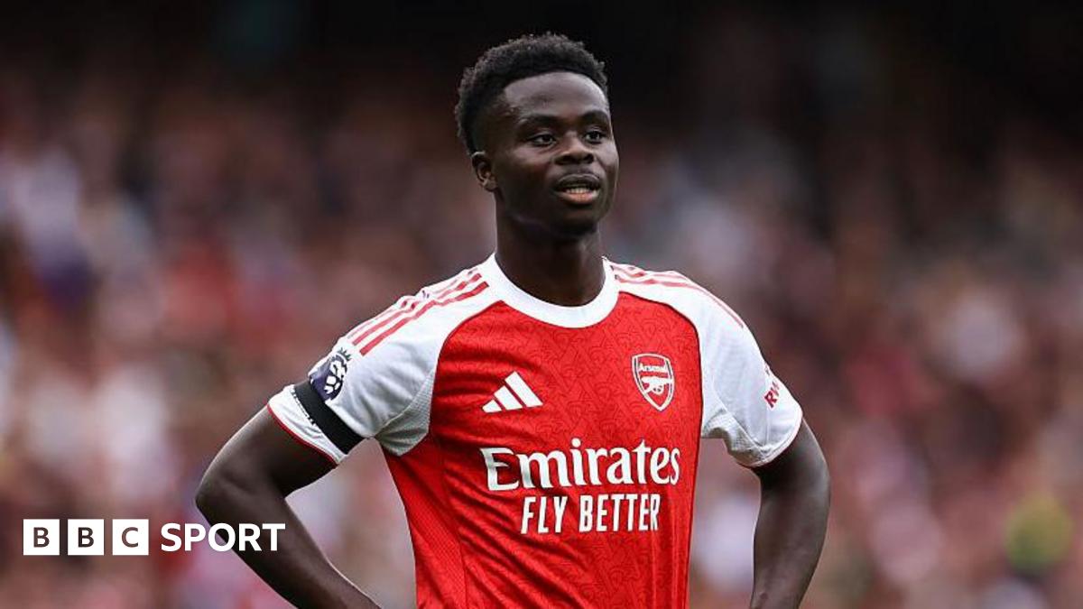 Saka set to miss up to four weeks through injury