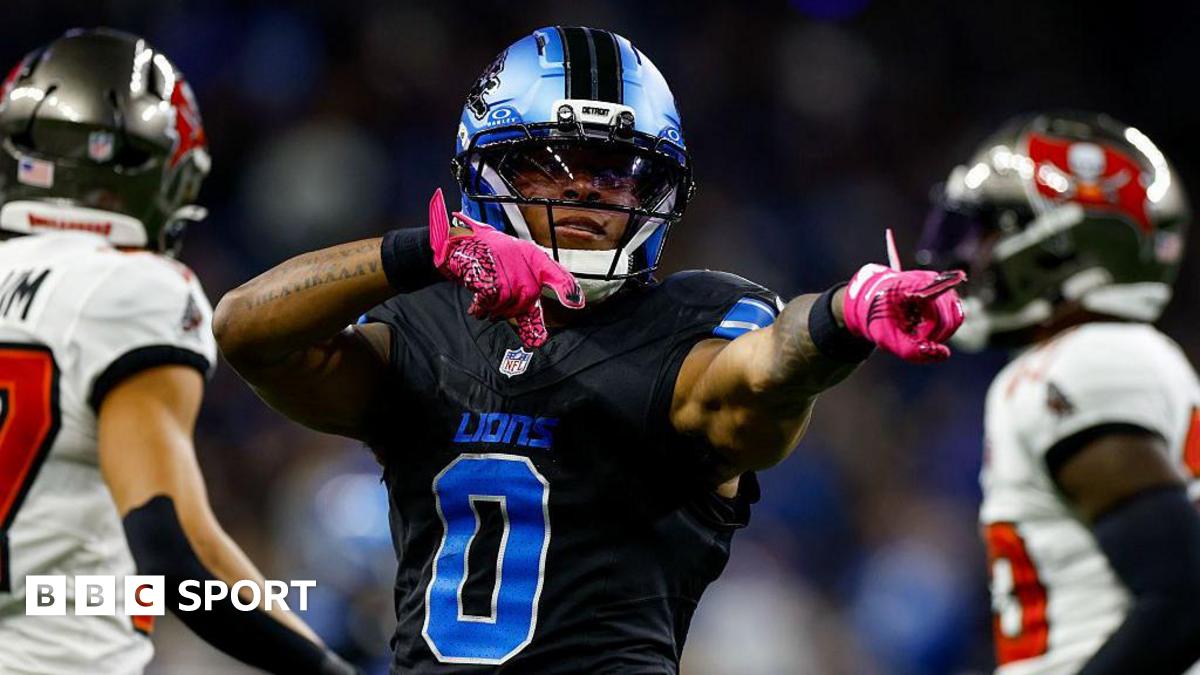 Gibbs stars as Detroit dominate Buccaneers