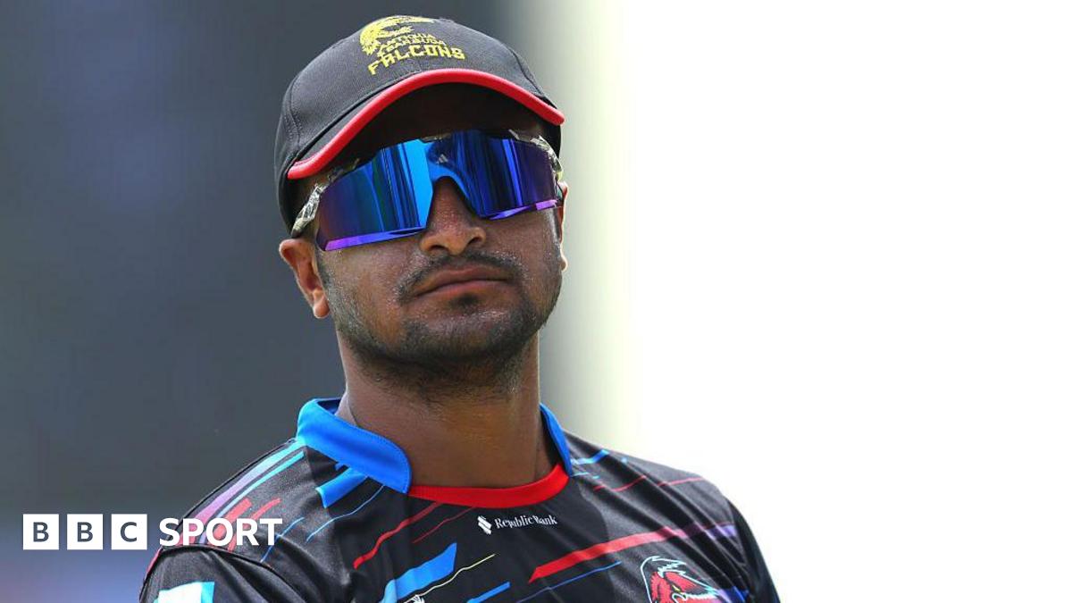 Shakib Al Hasan Reaches 500 T20 Wickets as Falcons Top CPL Table