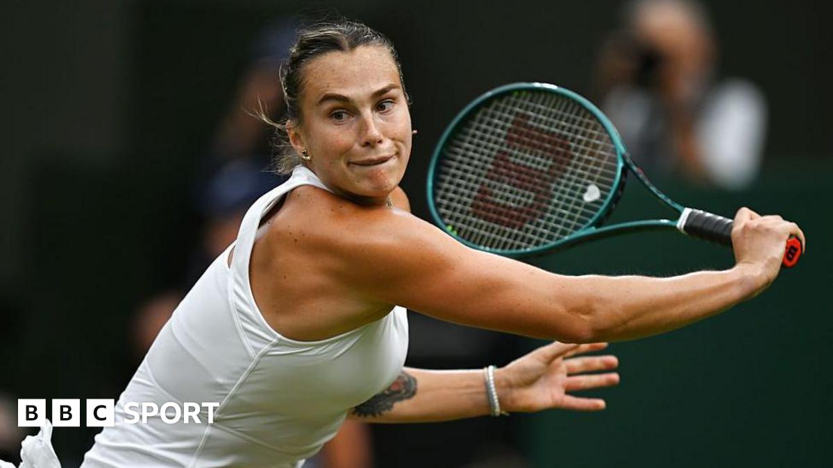 'Super happy' Sabalenka sets up Siegemund quarter-final