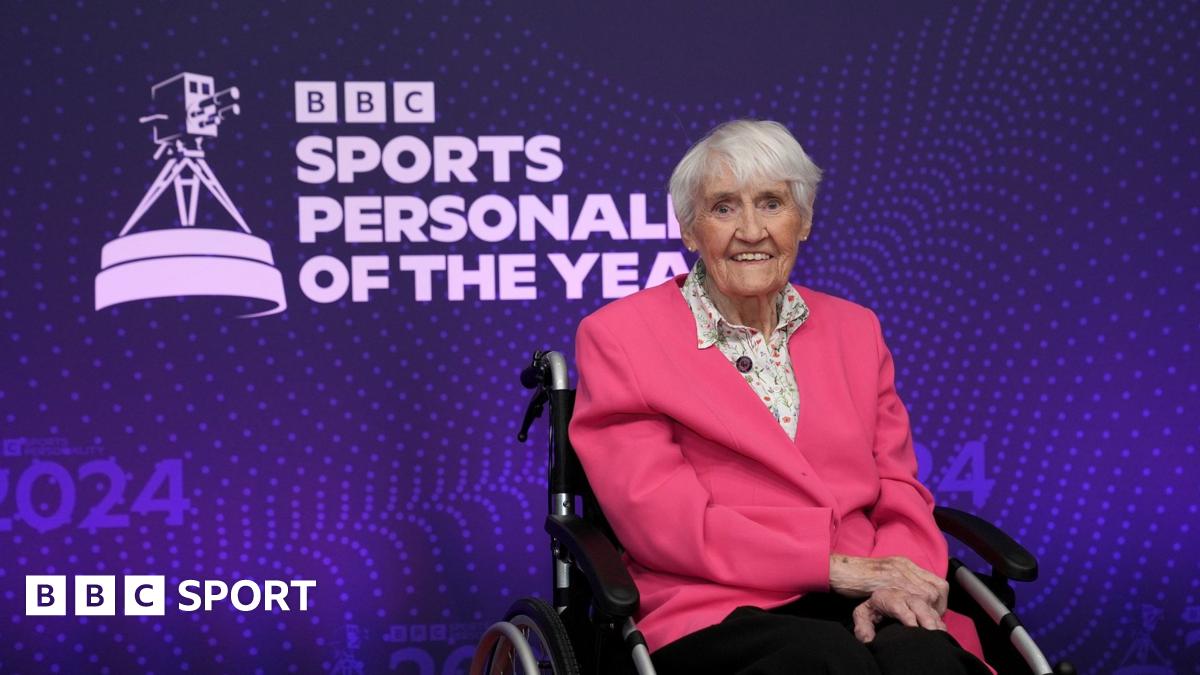 Volunteer Paton, 90, is Sports Personality Unsung Hero