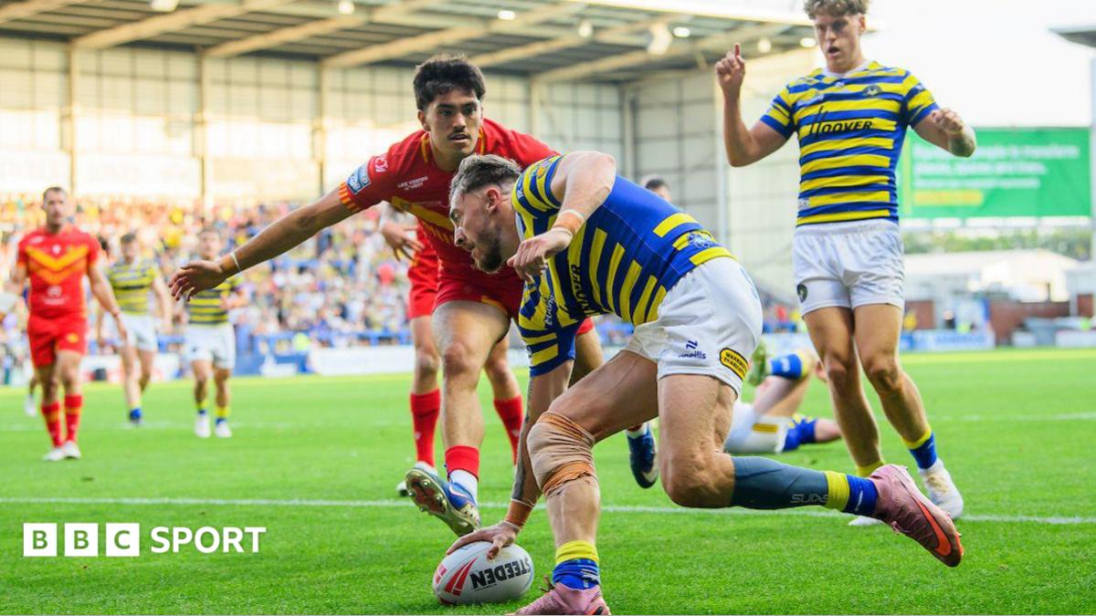 Warrington pokonuje Catalans i dorównuje Leeds na szczycie Super League