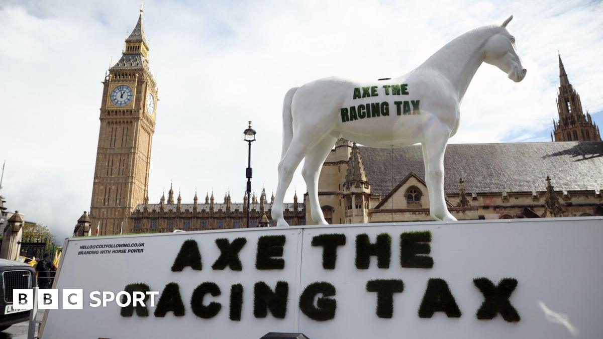 British horse racing stages Westminster protest